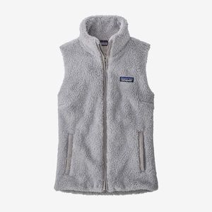 Patagonia Light Gray Sherpa Vest